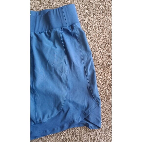 Tek Gear Workout Gear Shorts Size XXL Multipurpose Blue Mid Rise Poly/Spandex - Picture 8 of 9